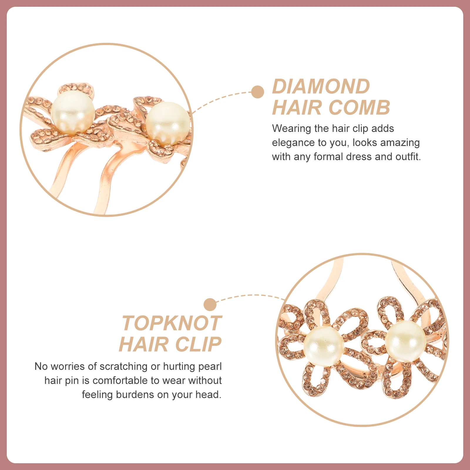 

Заколка для волос со стразами, свадебный головной убор, свадебные аксессуары, пружинные булочки из сплава, элегантные удобные женские волосы