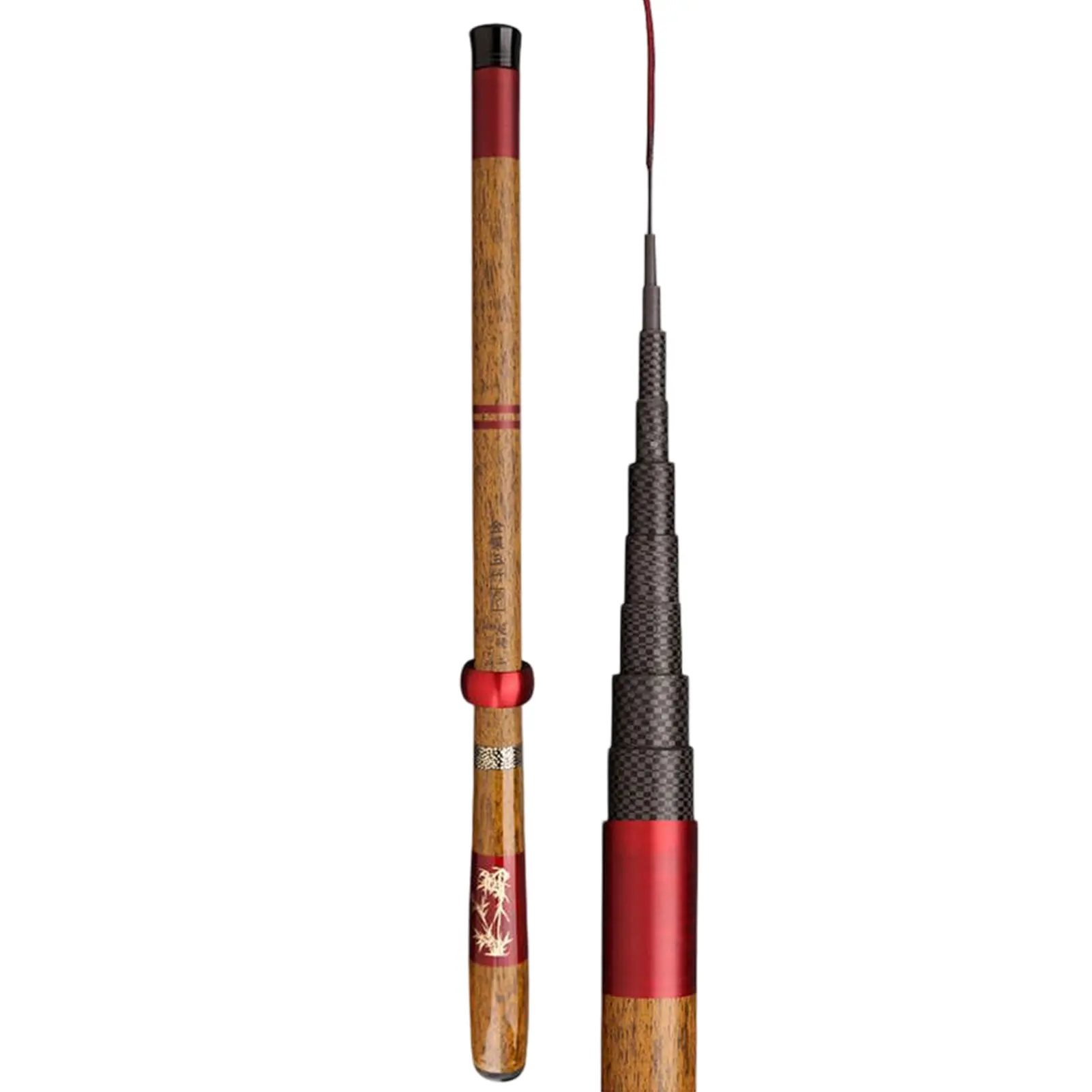 High Density Carbon Fishing Rod Ergonomics Anti-slip Handle Fishing Rod for Improving Fishing Efficiency