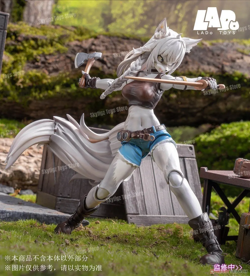 متوفر في المخزون LADoTOYS Adventure Squad Fox Girl 1/12 Lea Elupeks Repairman Style Action Doll Girl Collection Gifts