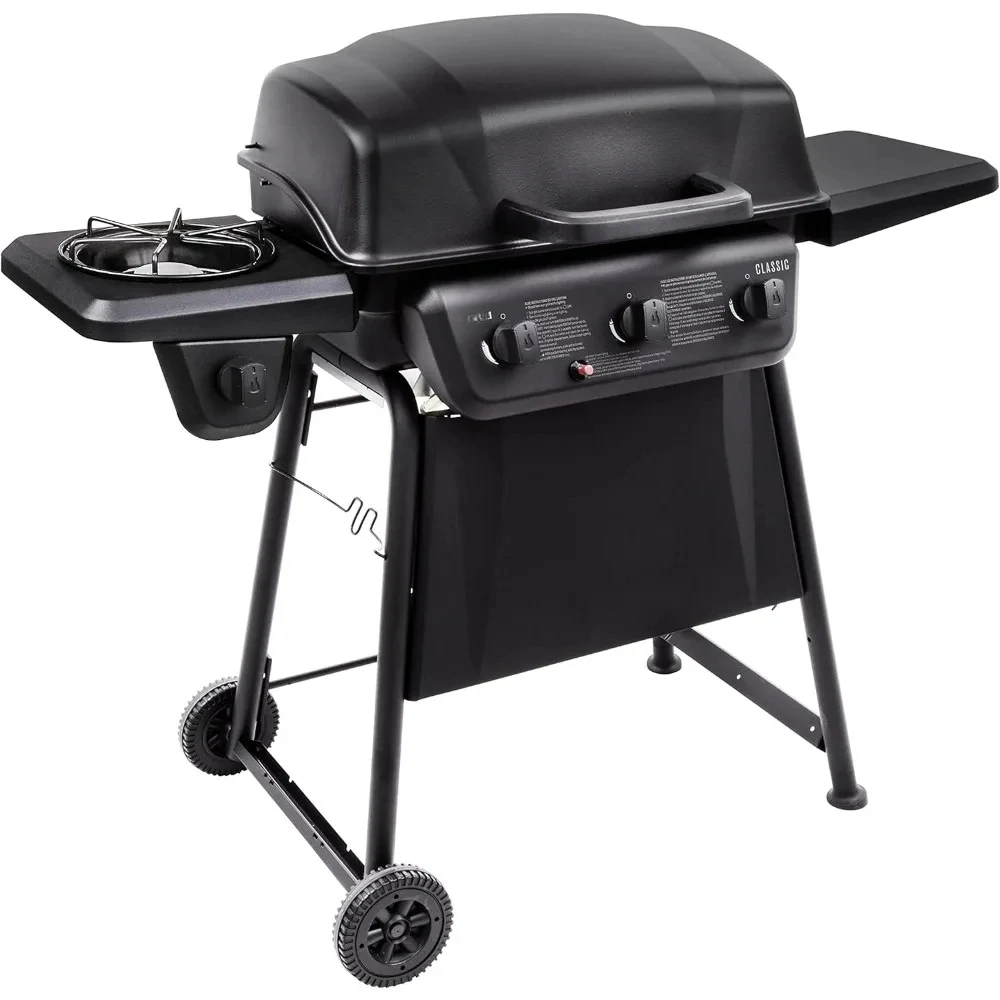 

Classic Series™ Convective 3-Burner with Side Burner Propane Gas Stainless Steel Grill