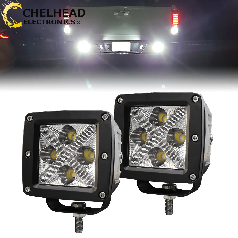

Led Cube Work Light Fog Lights Car DRL Driving Lighting Worklight 12V 24V Combo Beam for Off road Moto Truck ATV UTV Marine