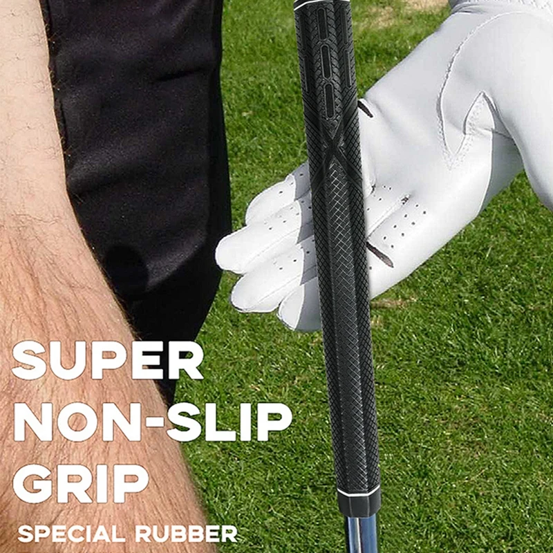 1pc New Golf grips rubber Hexagon Golf putter clubs grips Swing practice equipment protective cover