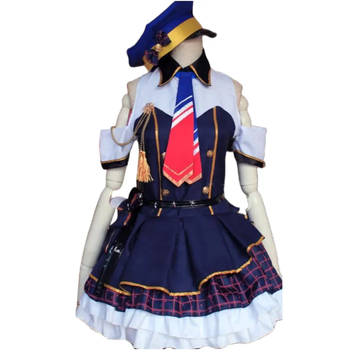 Anime Love Live!Girls Lady Kotori Minami Cosplay Costume Awakening Police Wig Dress Uniform Hat Woman Sexy Kawaii Carnival Suit