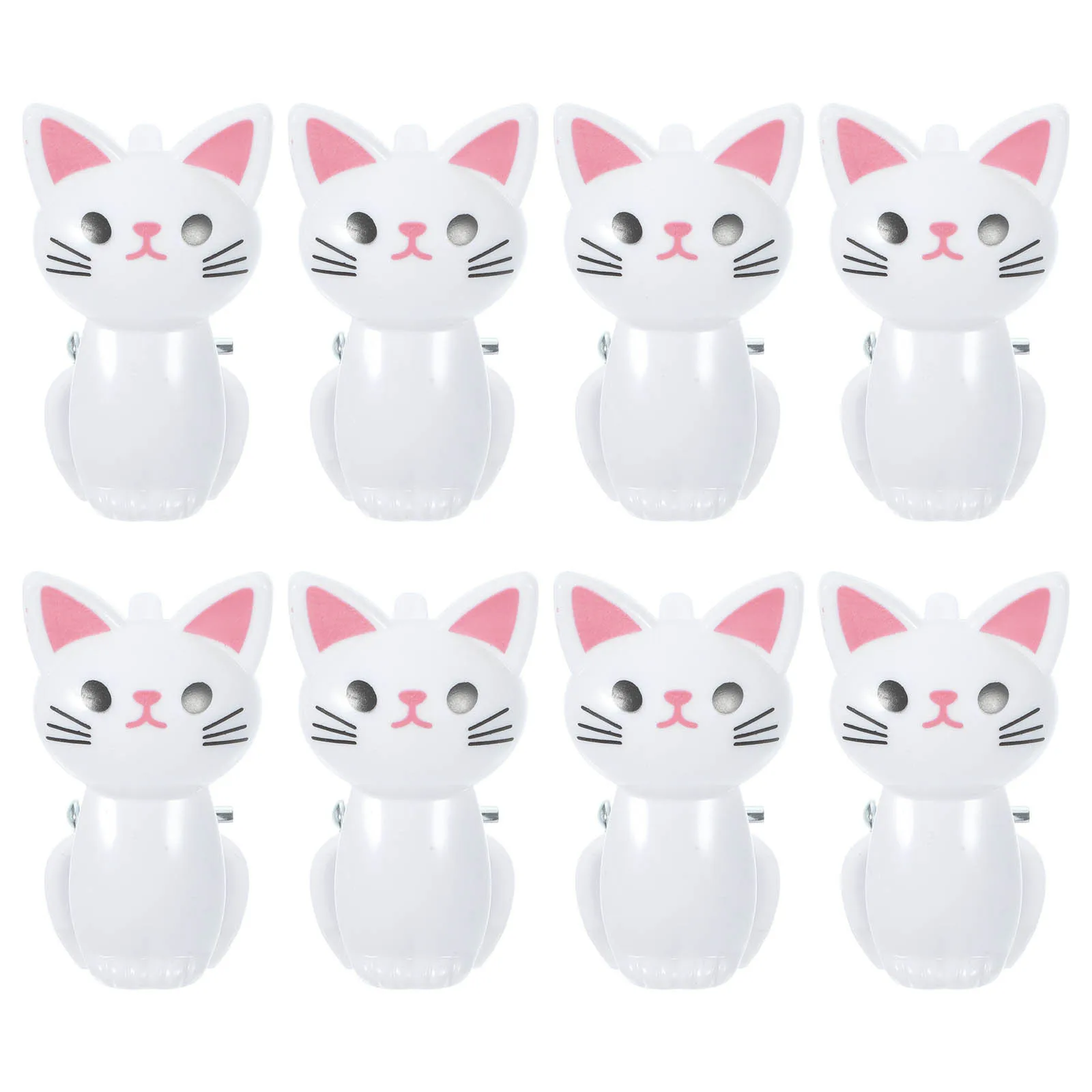 

8 Pcs Food Clips Cat Sealing for Bag Storage Chip Cats Kitchen Potato Chips Sealer Cute