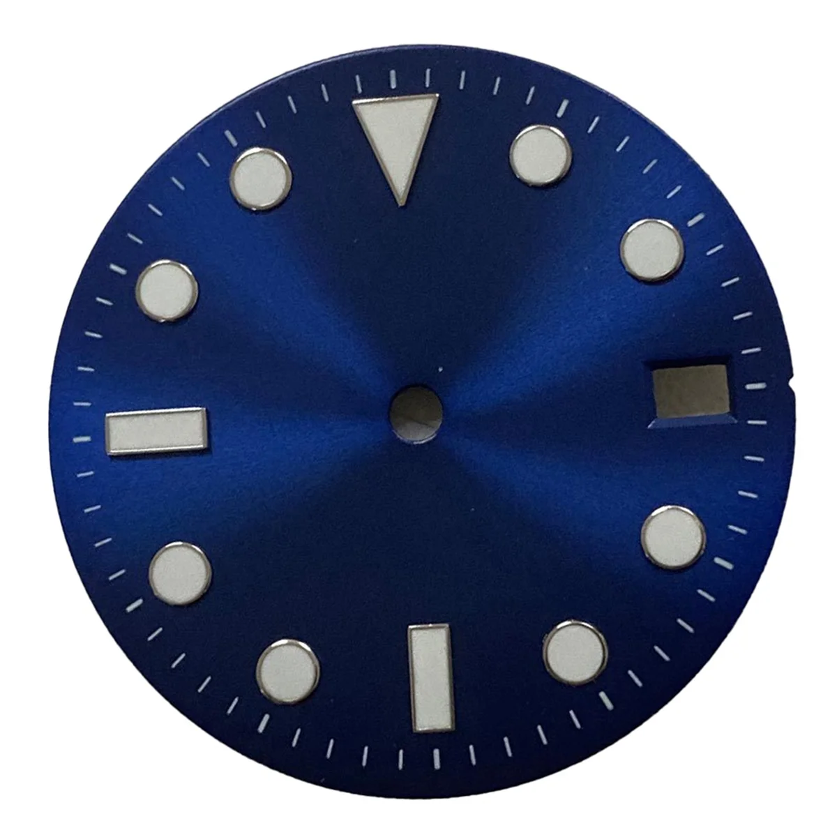 NH35 Watch Dial 29mm Sun Pattern Dial Green Luminousdial for Japan NH35 Movement Watch Accessories Blue