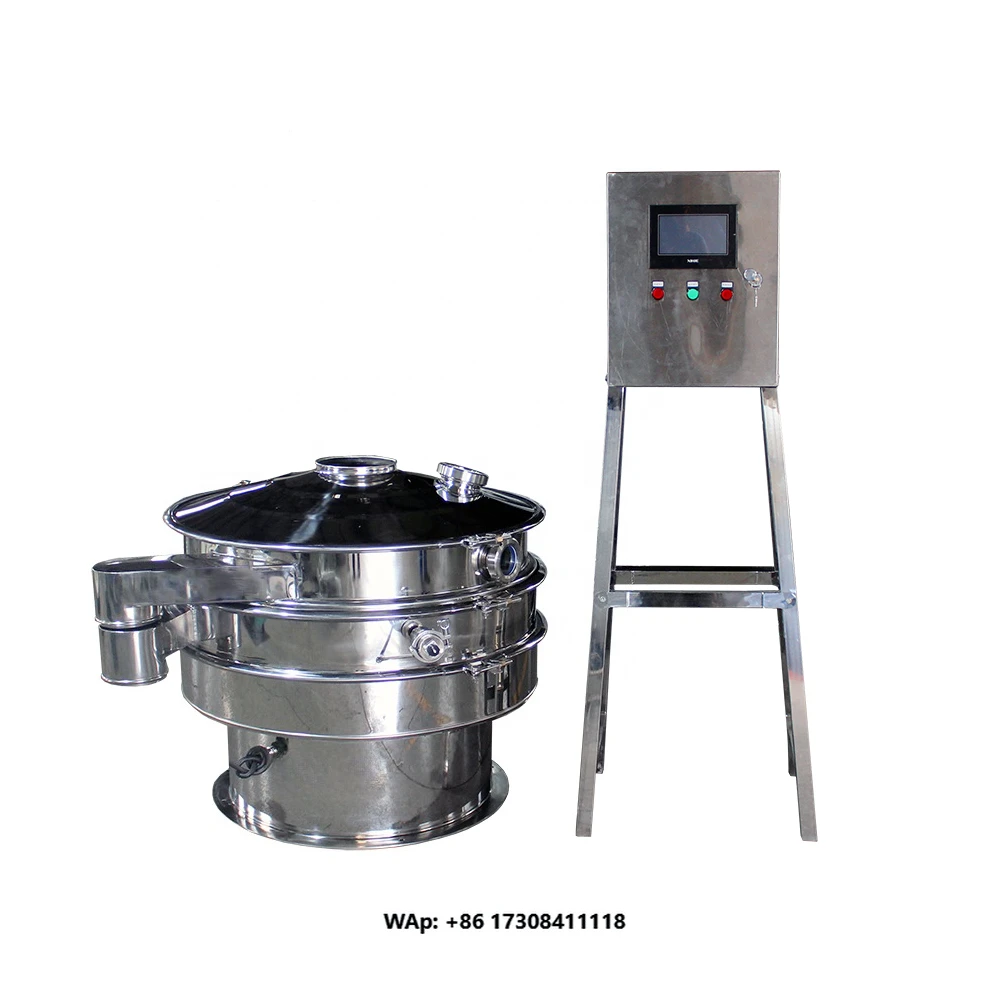 Small Automatic Ultrasonic Vibrating Sieve Vibro Sieving Separator Machine for Flour Grain Polymer Powder Philippines