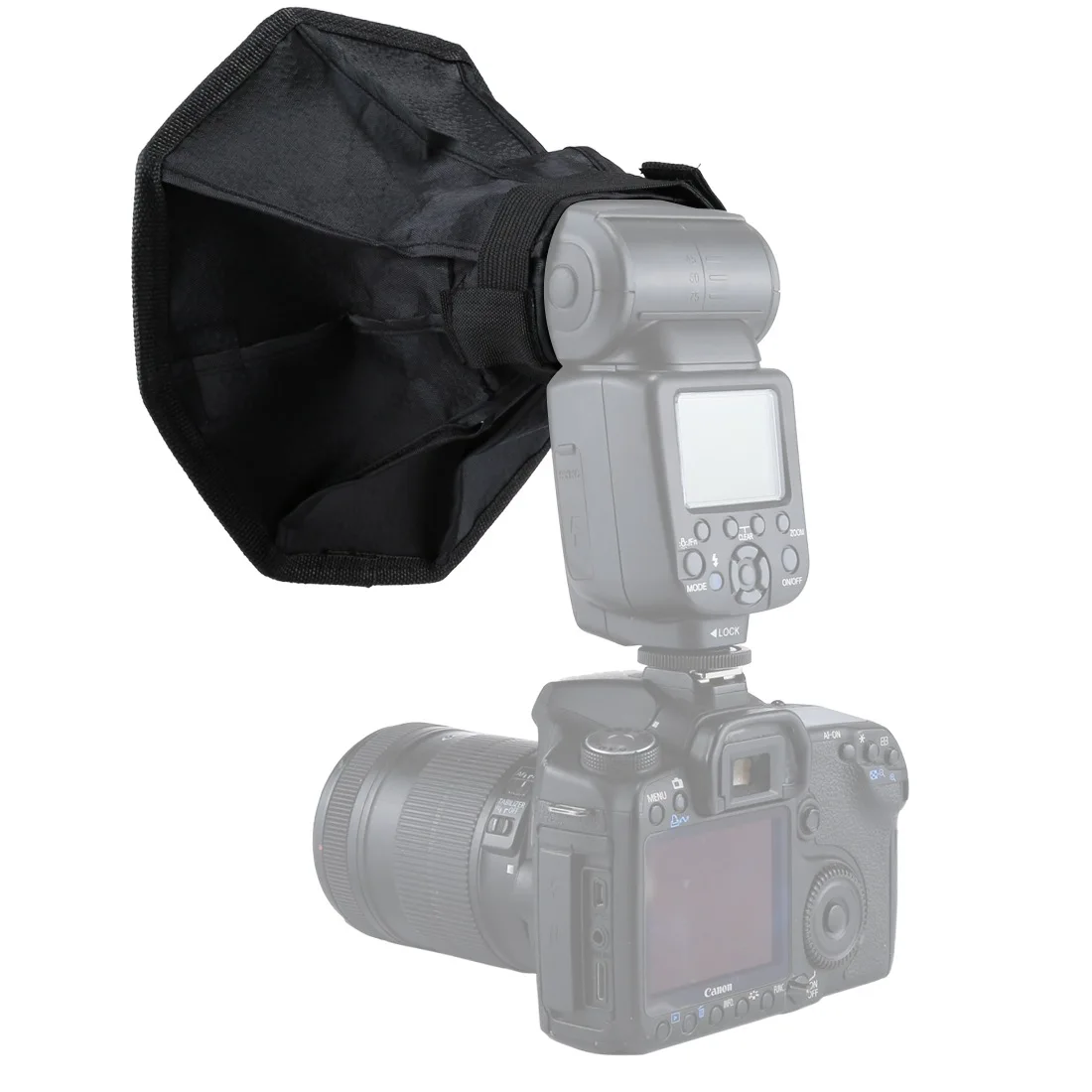 Camera Flash Light Diffuser Softbox Soft Box for Canon Nikon Yongnuo 430EX 580EX 600EX SB800 SB600 SB700 SB900 Speedlite