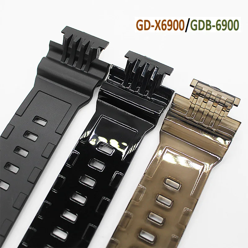 Replacement watchband TPU Watch Band GD-X6900/GDB-6900 Strap Smart bracelet accessories Wristband watches gdx/gdb6900 Wrist