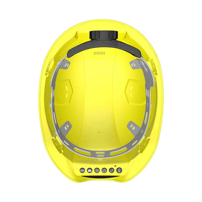 4G Beidou Smart Helmet GPS Real-time Positioning Engineering Construction Helmet Electric Power Energy Inspection Recorder