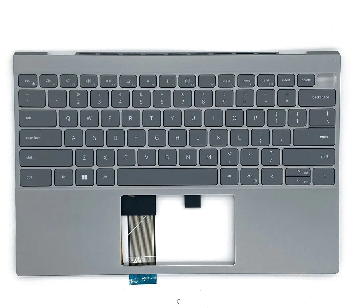 حافظة علوية جديدة من Palmrest مع لوحة مفاتيح بإضاءة خلفية أمريكية لجهاز Dell Inspiron 5000 5310 WGFFX