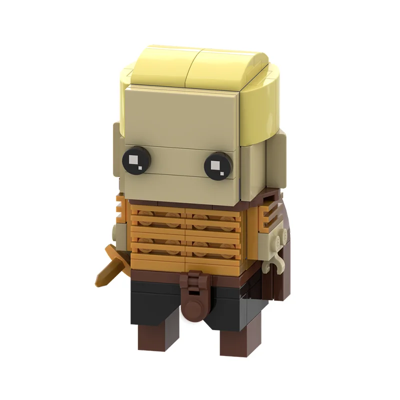 121 Piezas MOC Brienne Tarth Juego de Tronos Brickheadz, Bloques de Construcción, Juguetes de Construcción, Regalo Festivo, Idea Creativa DIY