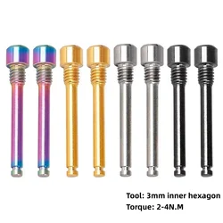 Bike Disc Brake Bolts Titanium-Bolt Threaded Pin Inserts Screws For-Sram For-Avid Mountain Bicycle Accessories Cycling Parts