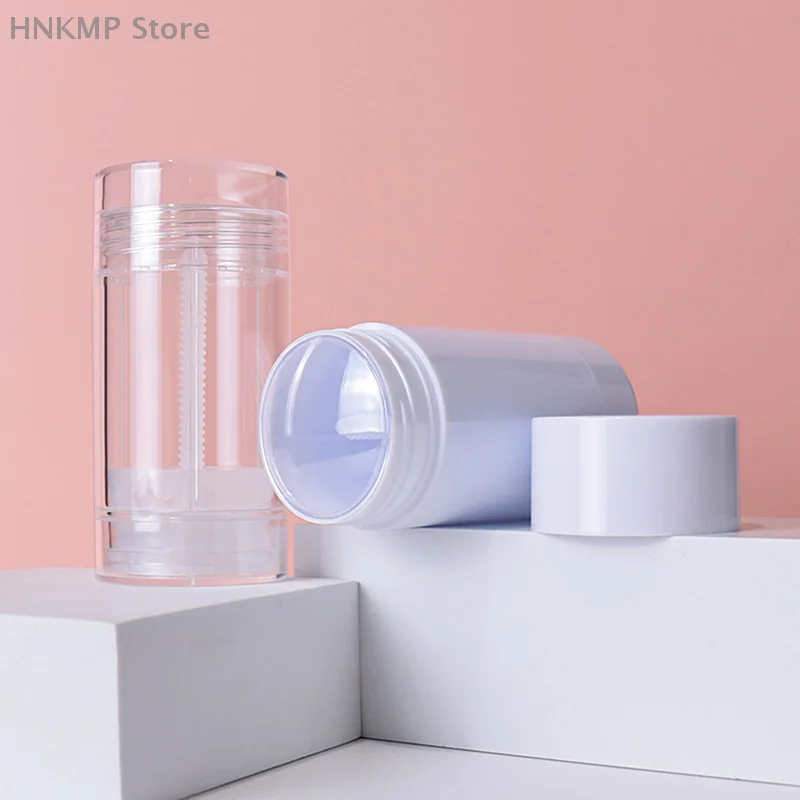 

30g Empty Deodorant Containers Refillable Plastic Twist-Up Bottle For DIY Natural Crystal Deodorant Stick Cosmetics Tube