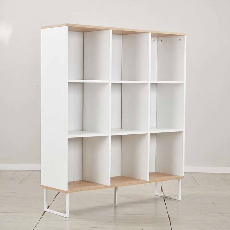 Seller Modern Style Wooden Bookshelf  Furniture Wooden Living Room Divider Rack
