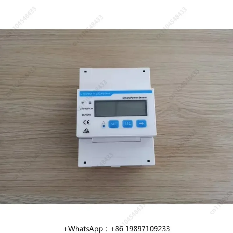 Chint الذكية متر DTSU666-H ثلاث مراحل 250A/50mA متر استشعار الطاقة عداد الكهرباء DDSU666-H مرحلة واحدة