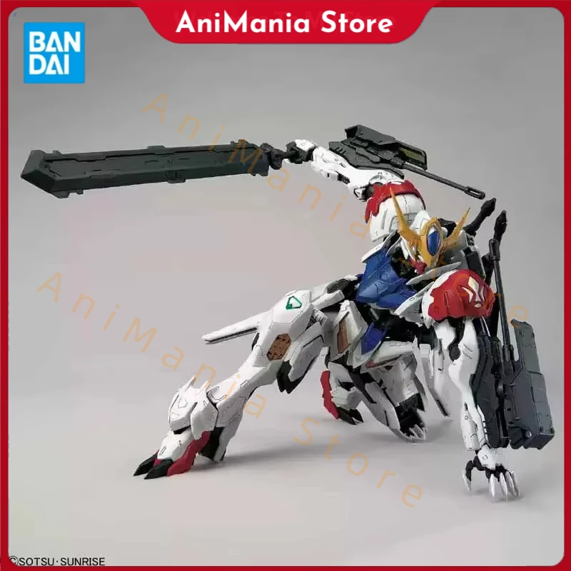 بانداي الأصلي MG IBO ASW-G-08 GUNDAM BARBATOS LUPUS عمل شخصيات كرتونية التجمع نموذج جمع هدية لعب الاطفال #1