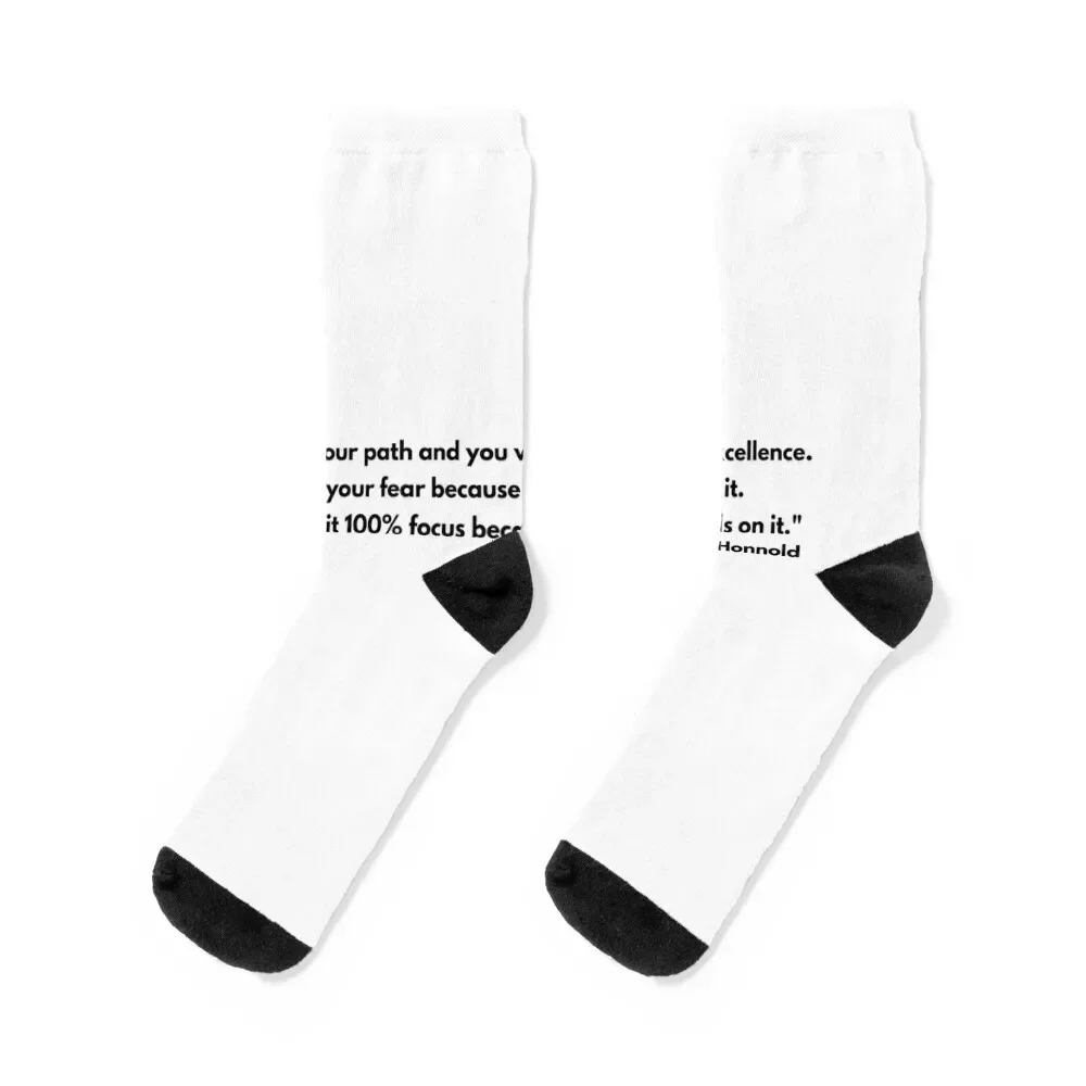 

You will pursuit it with excellence. Alex Honnold warrior free solo Socks essential golf floral Socks Girl Men's