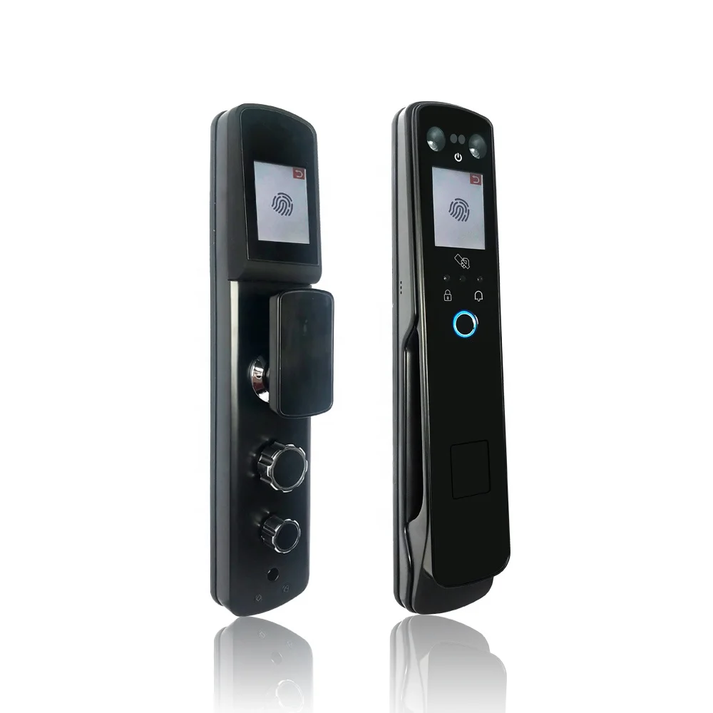 

003 Face/Fingerprint/Palm/Card/Password Recognition Verification Smart Wireless Door Lock with TUYA APP