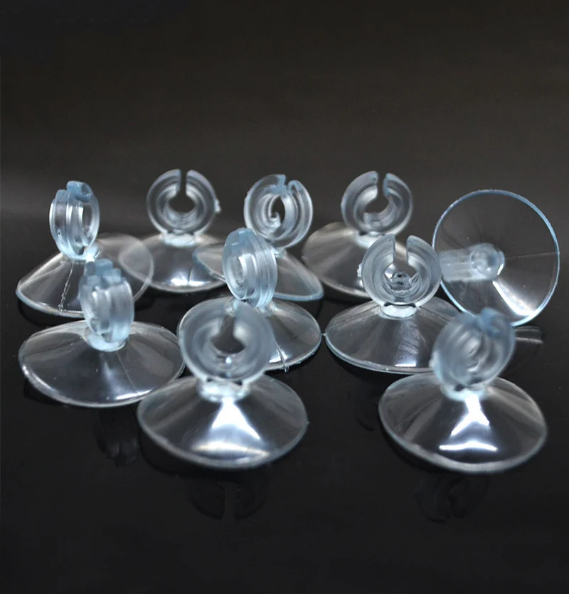 10-30PCS Rubber Aquarium Fish Tank Suction Cup Sucker Holders for Air Line Tube Hose Pump