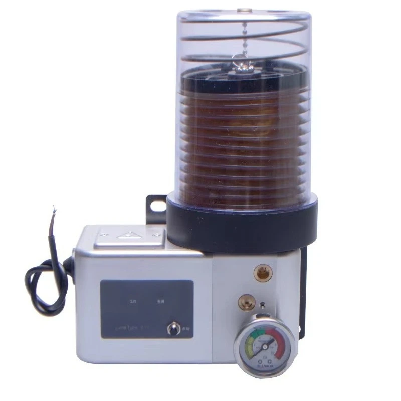 

Lawn Mower Semi Automatic 24VP-200 Agricultural Machinery Oiler Butter Pump Electric Grease Canned Type Progressive Tank Type