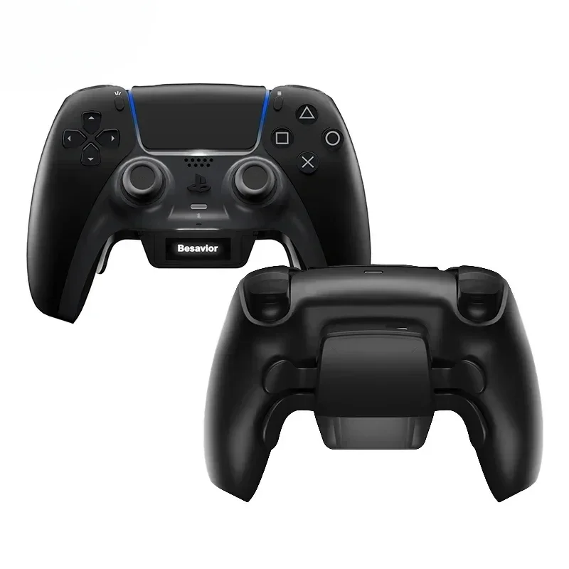 Besavior PS5 Elite Controller, 4 Rücktasten und austauschbare Thumbsticks, Haartrigger, kompatibel