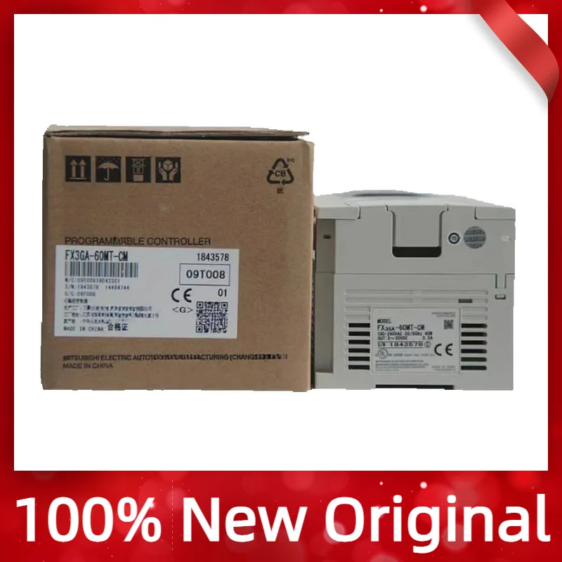 

Новый оригинальный модуль ПЛК FX3GA-24MR-CM 40MR 60MR 60MT-CM