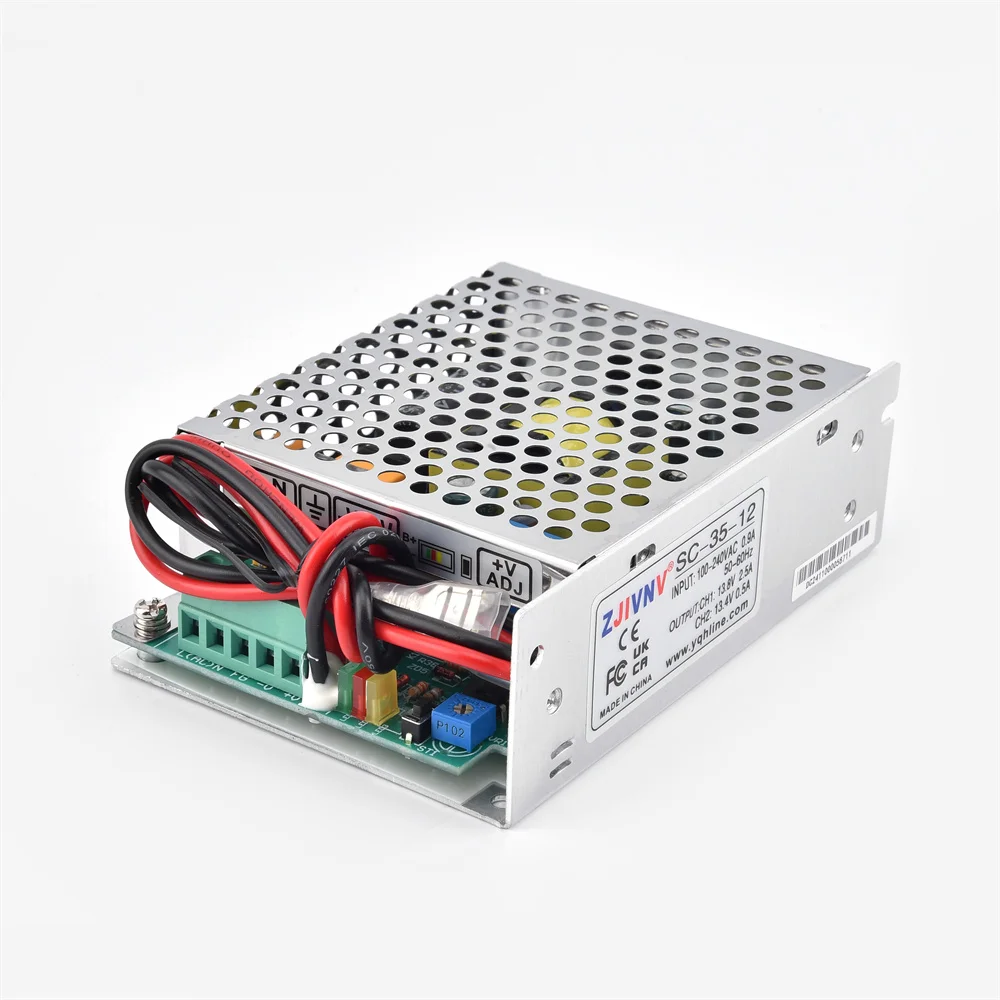 (SC-35-12)13.8V Battery Charger AC/DC CE ROHS Approval 35W 3A 12V UPS switching Power Supply Driver Box for CCTV Switch Function