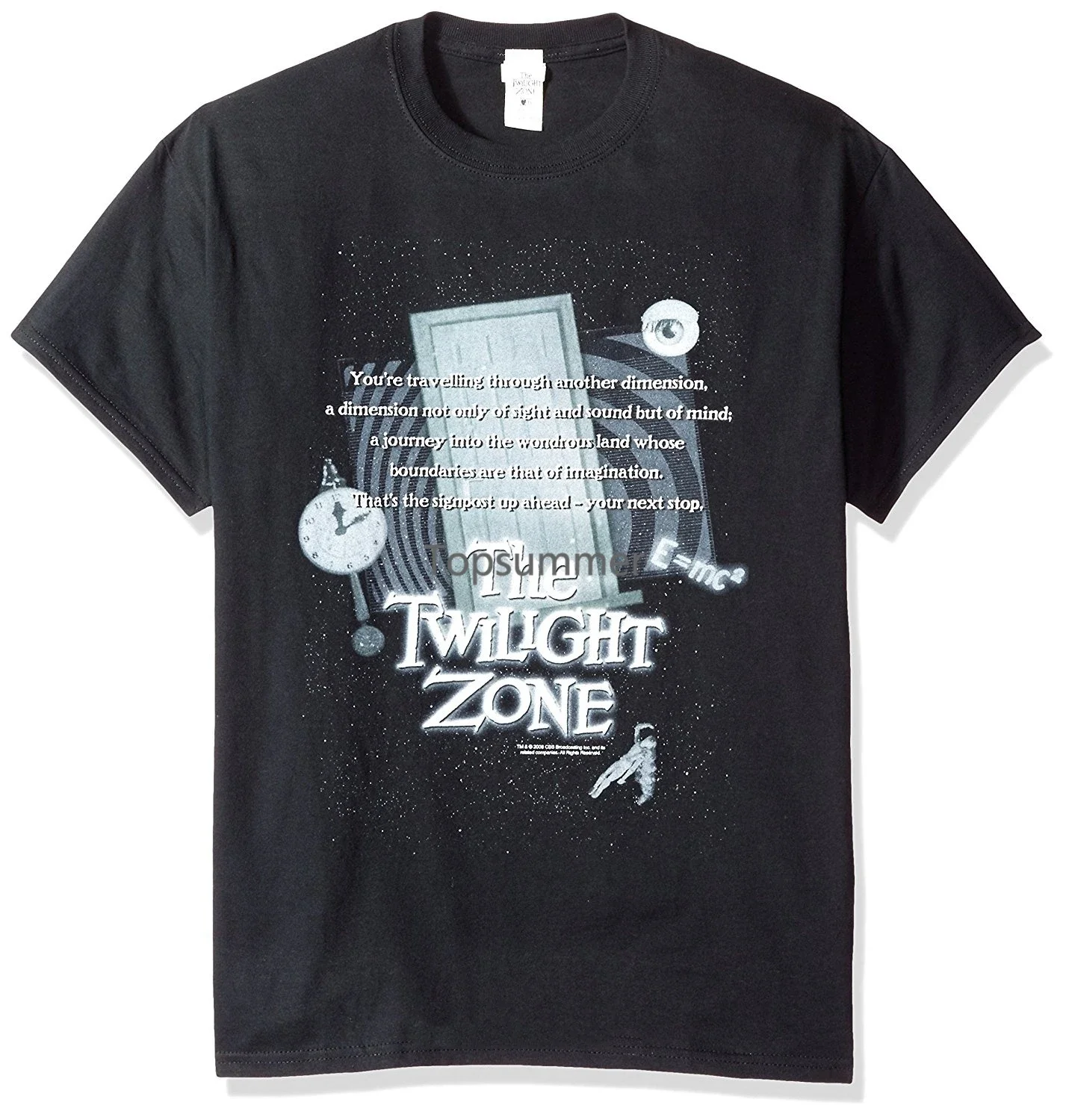 

The Twilight Zone Monologue Summer Men'S Round Neckt-Shirt Women