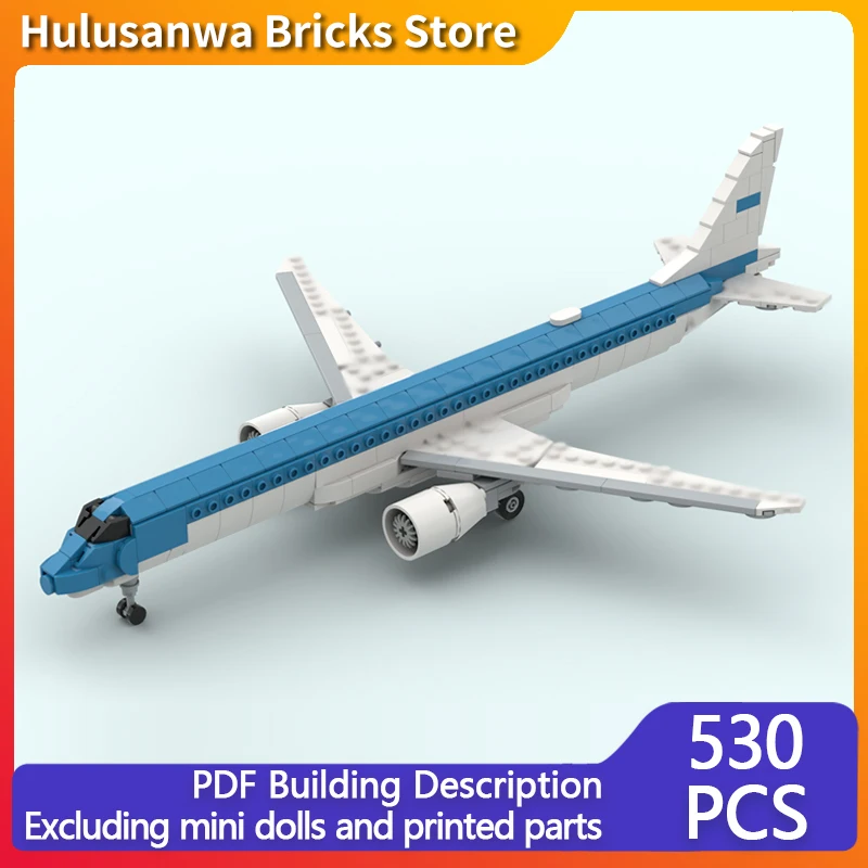 

Модель реактивного самолета E195-E2, конструктор MOC, военная техника, модульные технологичные подарки, набор для сборки, детские игрушки для праздников