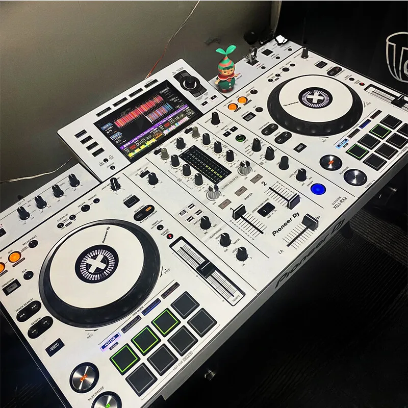 ملصق جلدي لحماية التحكم DJ متعدد الألوان لـ XDJ-RX2
