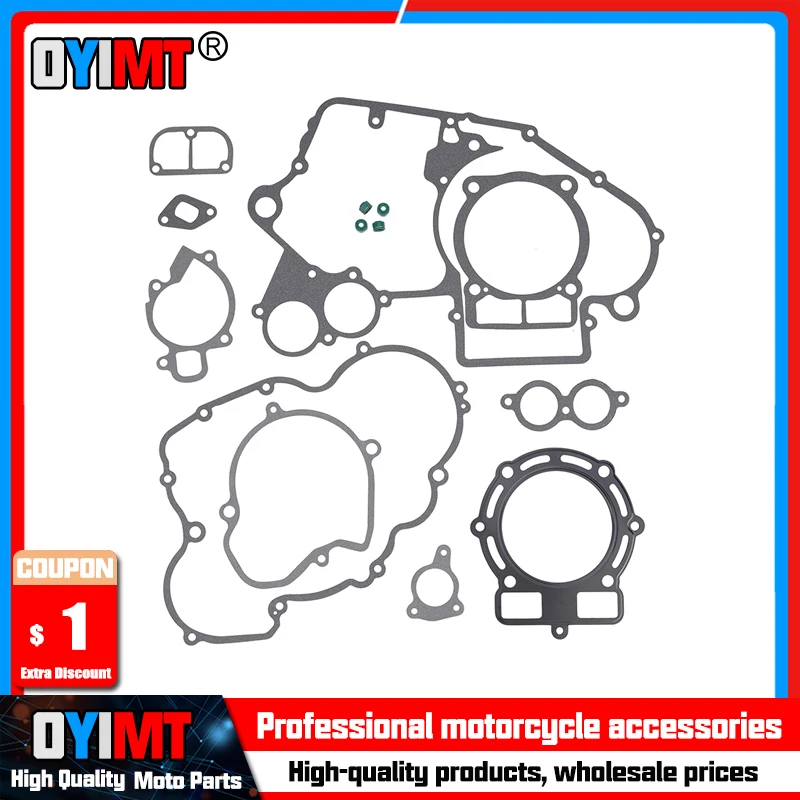 Motorcycle Engine Complete Cylinder Gasket For 250 400 450 520 525 540 E8C MXC SX XC-W MXC-G SMS SXS XC 59530036000