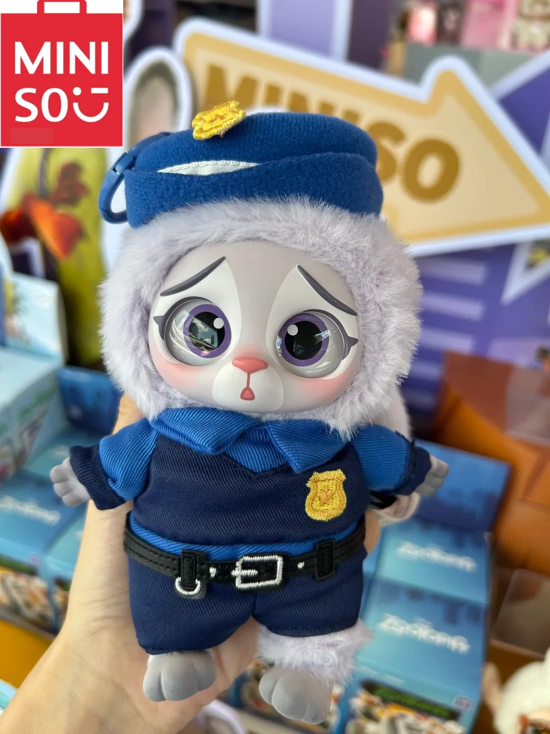 

New Genuine Zootopia Blind Box Cute Cartoon Character Vinyl Plush Bag Pendant Toy Doll Mystery Box Trendy Toys Gift