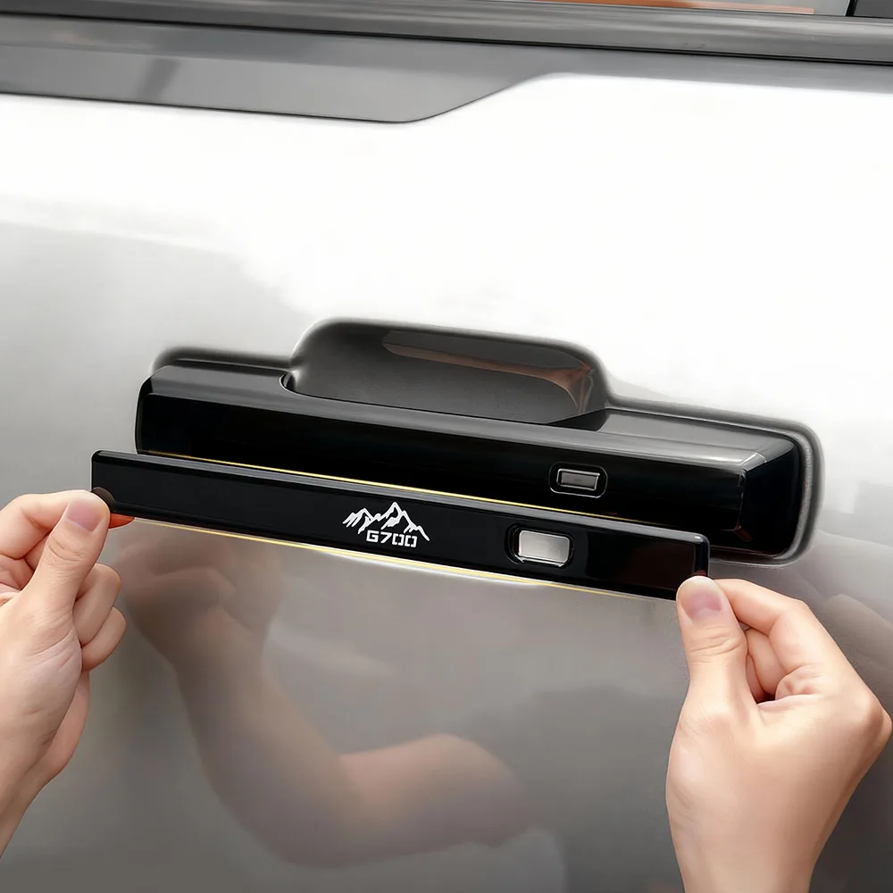

5 Pcs Door Handle Protection Sticker For Chery Jetour G700 2025 2026 Car Modification Accessories Resin Scratch-resistant