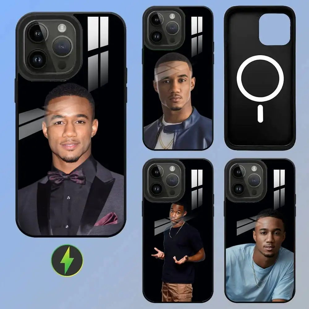 

Jessie T. Usher High-End Glass-textured Printed Phone Case For iPhone 11/12/13/14/15/16/17 Plus, Pro, Pro Max & Air