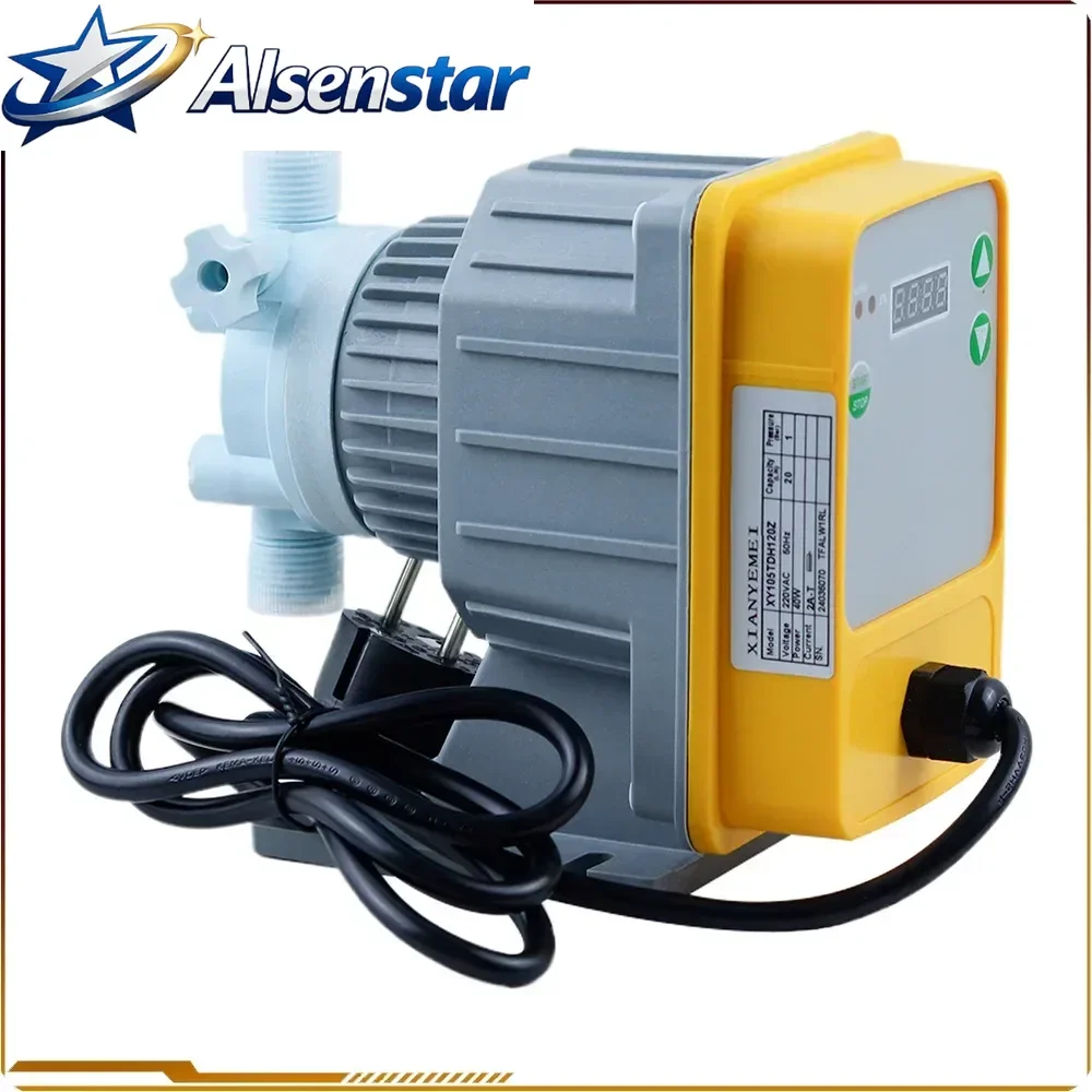 Acid Chlorine Chemical Dosing Pump Electronic Metering Pump for Swimming Pool Automatic Electromagnetic Dosing Equipment