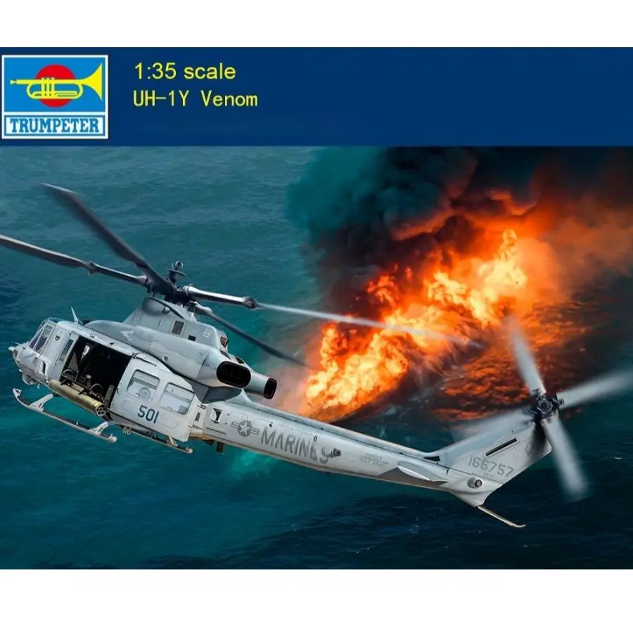 

Комплект модели вертолета Trumpeter UH-1Y Venom 05118 1:35