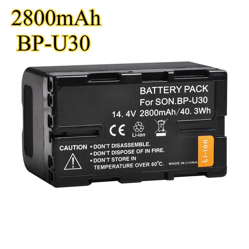 

Аккумулятор BP-U30 емкостью 2800 мАч для Sony BP-U30 BP-U60 BP-U65 BP-U90 BP-U100 PMW-EX1 PMW-EX1R PMW-EX3 PMW-EX3R