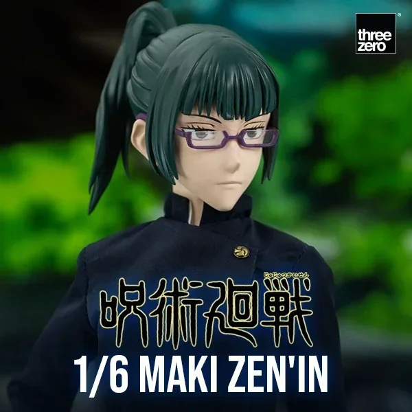 In Stock Threezero FigZero 1/6 Zenin Maki Anime Jujutsu Kaisen