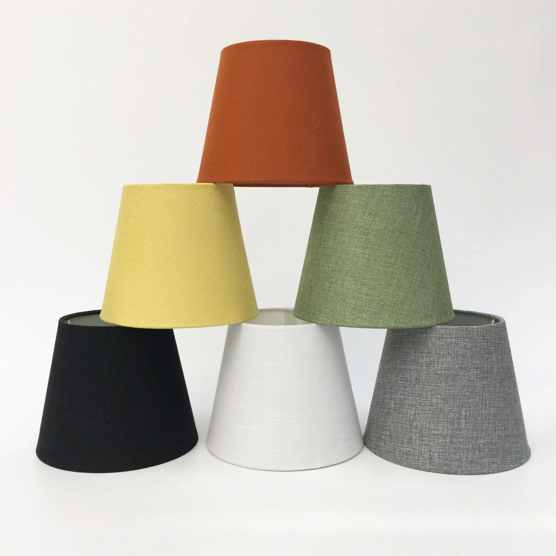 Nordic Desk Lamp Lampshade Bedroom Home Hotel Cone-shaped Round Lampcovers E14 Lamp Holder