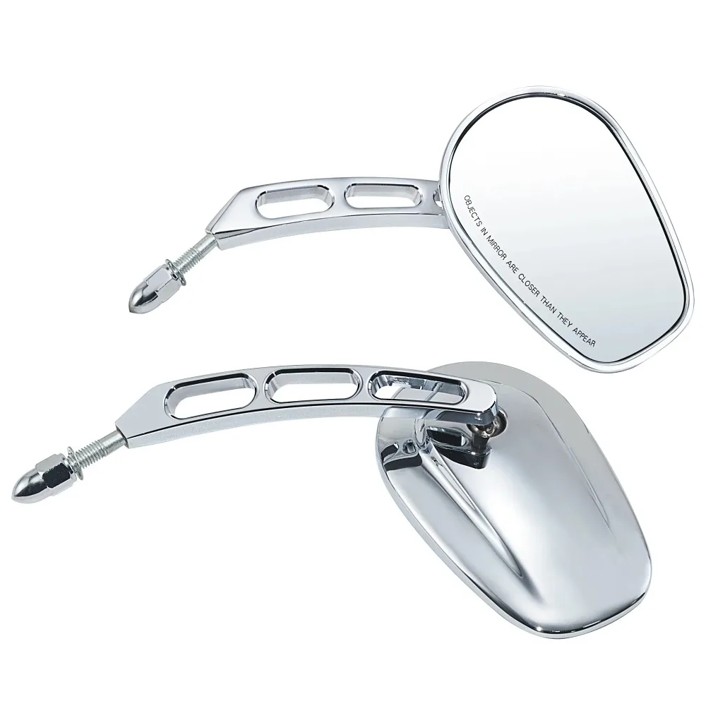 

Motorcycles Mirrors Rear View Side Mirror 8MM For Harley Honda Davidson Touring 360° Road King Street Glide Sportster 1984-2024