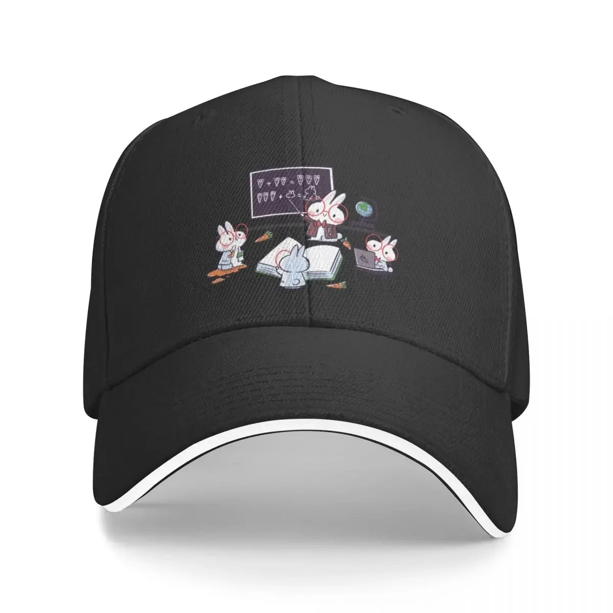 

Science Bunnies Baseball Cap Cosplay Visor Men Caps Women's