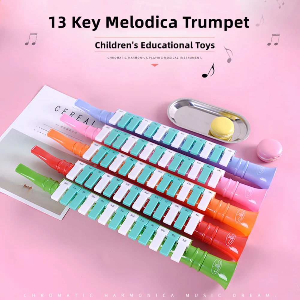 Juguete educativo de grabación para niños, órgano de boca, Melodica de estilo Piano, novedad