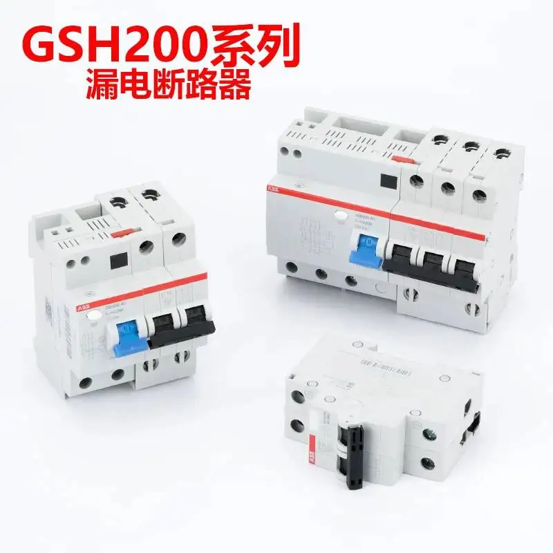 Abb Leakage Protector Gsh201/204 Switch Circuit Breaker 1P/2P/4P Household 6A/63A Air Conditioner