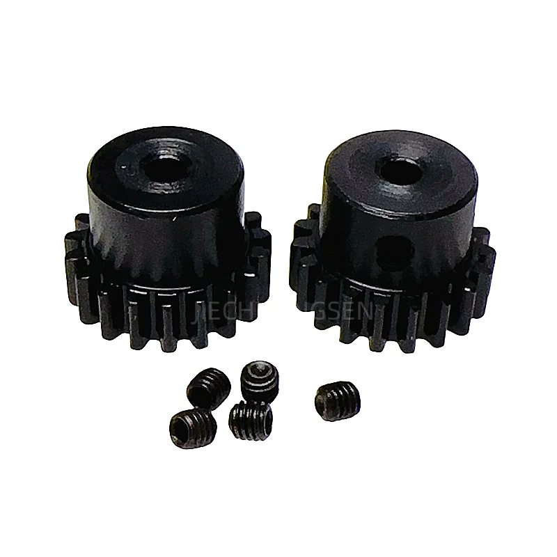 2PCS 0.8M Model car 13 15 17 19 Teeth MOTOR gear 32DP 1/8 1/10 For Remote control vehicle Metal material 3.175 5 mm hole