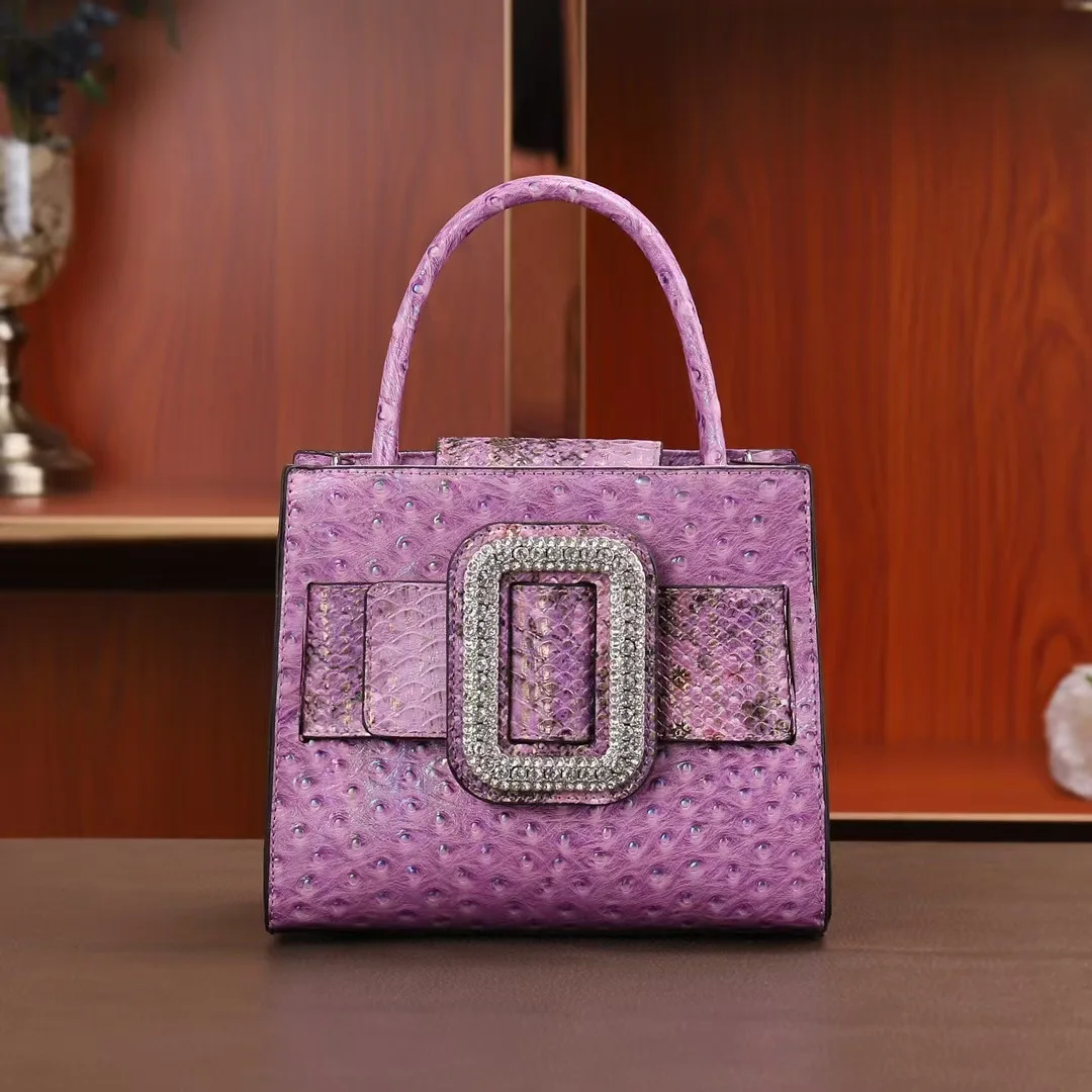 

​ Роскошная женская сумка, дизайнерская новая сумка с верхней ручкой, элитная сумка через плечо с украшением из кристаллов, женская сумка через плечо высокого качества ​