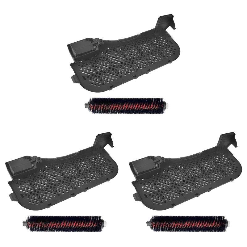 

【Berserkk】3X Water Filter And Self-Cleaning Maintenance Brush For Roborock S8 Pro Ultra Accessories