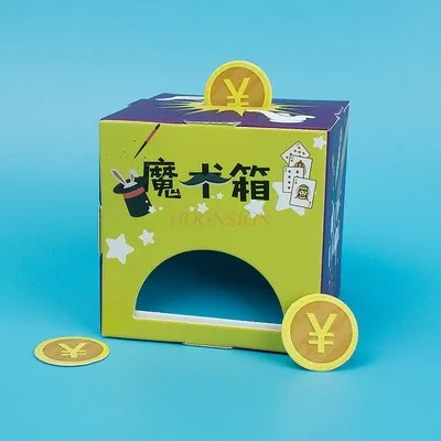 Magic piggy bank DIY technology small production physical science small experiment students handmade material bag magic box new