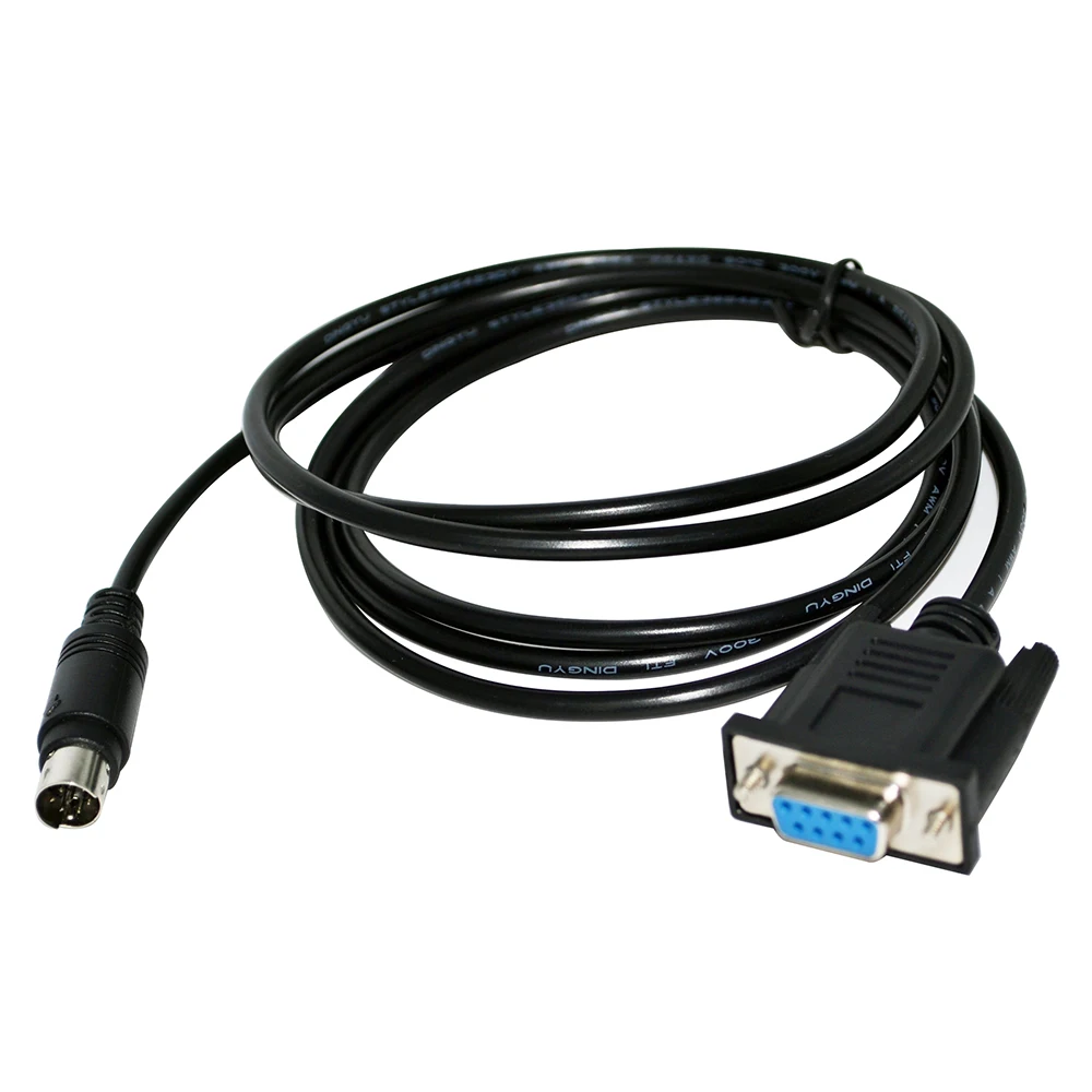 Кабель-адаптер DB9 9PIN FEMALE TO MINI DIN 8PIN MD8 GT01-C30R4-8P для связи с ПЛК MITSUBISHI GT11 GT15 FX3U FX2N FX1N