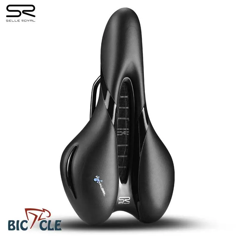 

SELLE ROYAL Italy Cycling MTB Bike Bicycle Rail Hollow Saddle Breathable Soft ROYALGEL Silica Gel Cushion Bike Bicycle Part Seat