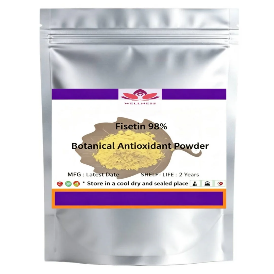 Premium Fisetin Botanical Antioxidant Powder for Supplements Exclusive for AliExpress Sealed packaging in our own factory